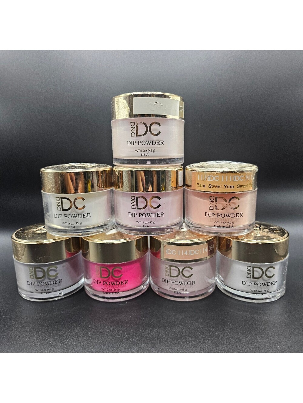 Lot of DND Dip Powder Nail Colors - Variety of Shades